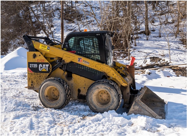 skid steer or tractor